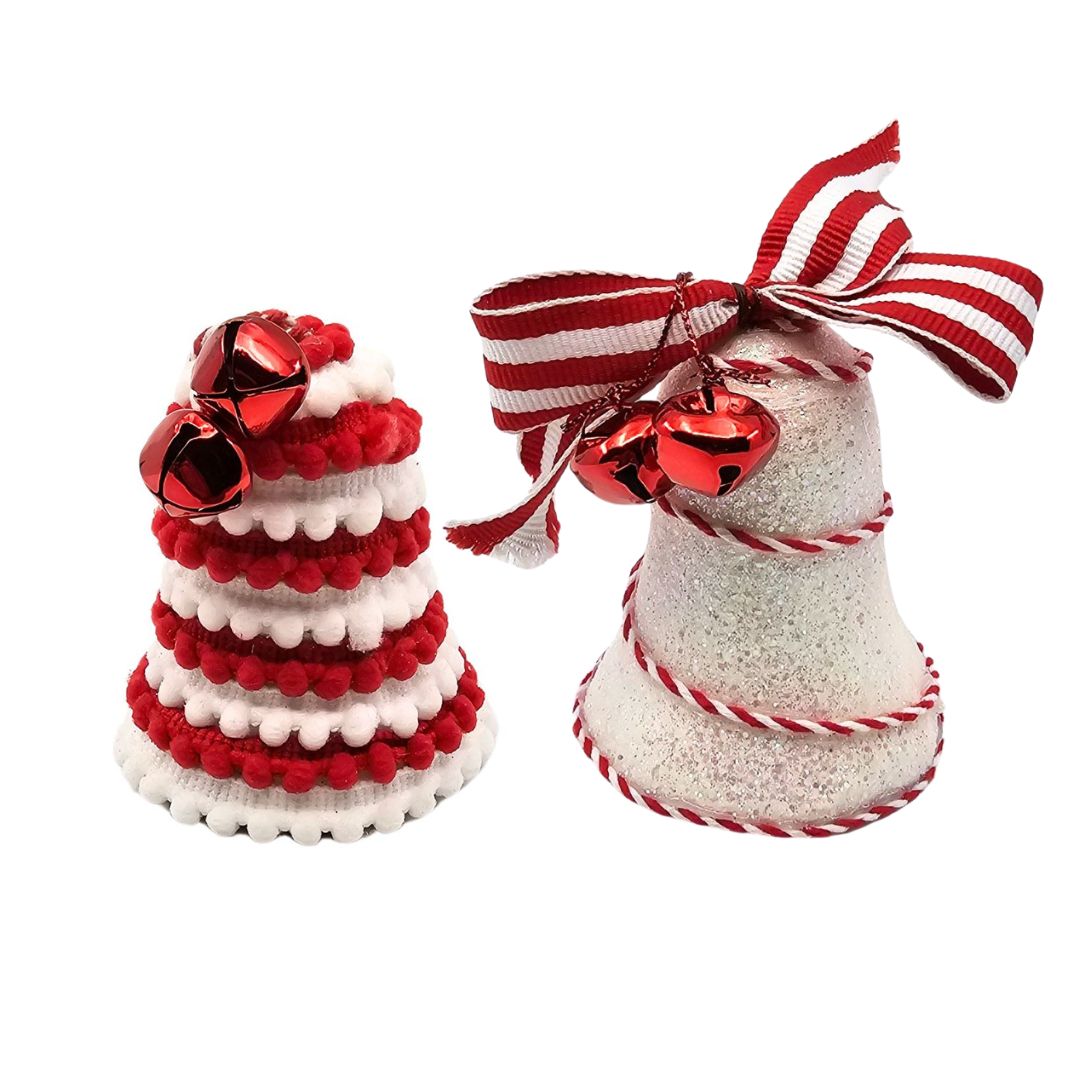 Xmas Bells Candy/Uno 2-Ast 9cm