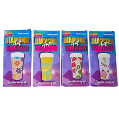 Diamond Art DIY Tumbler 470ml 4-Ast