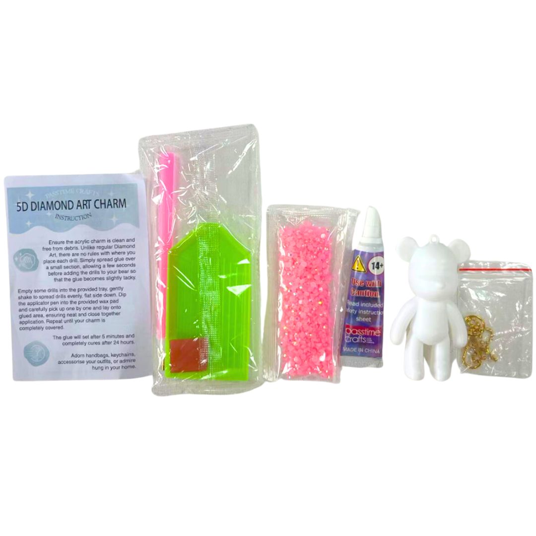 Diamond Art 5D Bling Bear/Holo 14x4.5cm