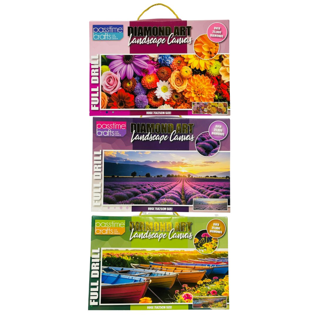 Diamond Art Kit Landscape 75x25cm