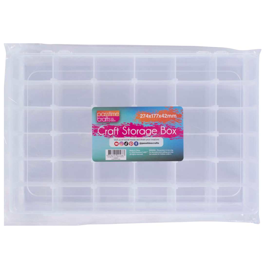 Storage Box Clr 274x177x42mm