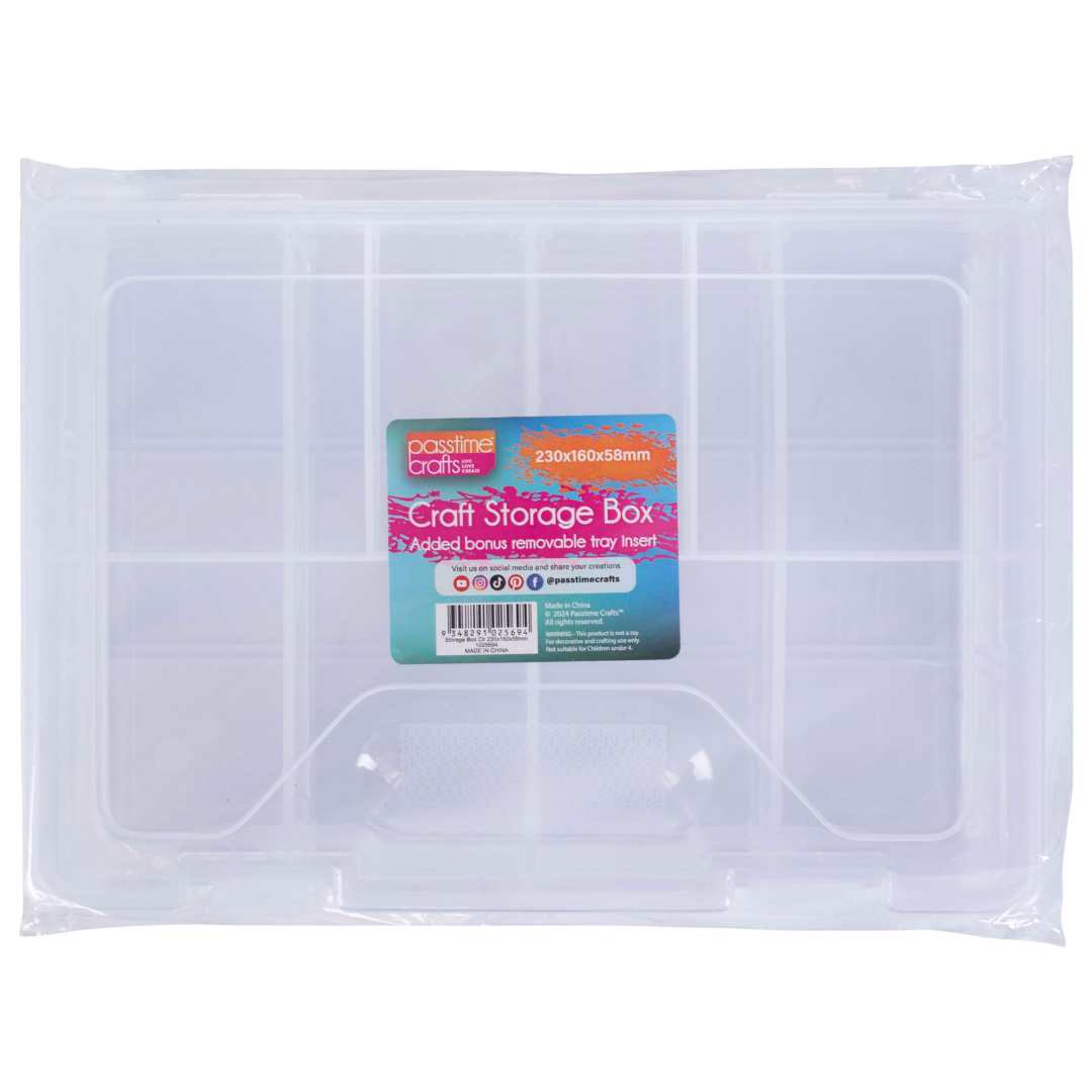 Storage Box Clr 230x160x58mm