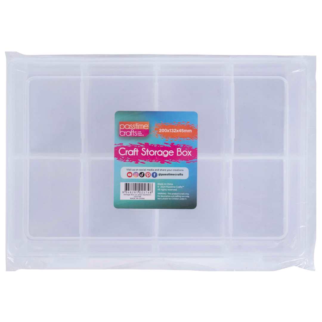 Storage Box Clr 200x132x45mm