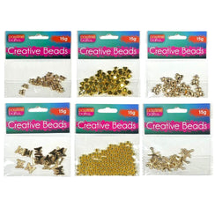 Creative Beads Range/Gold Charms 15g