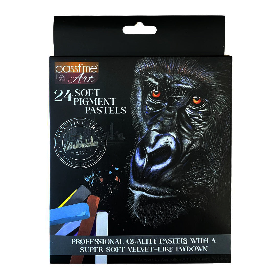 Platinum Art Soft Pigment Pastels S/24