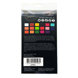 Platinum Art Acrylic Paints 15ml S/18