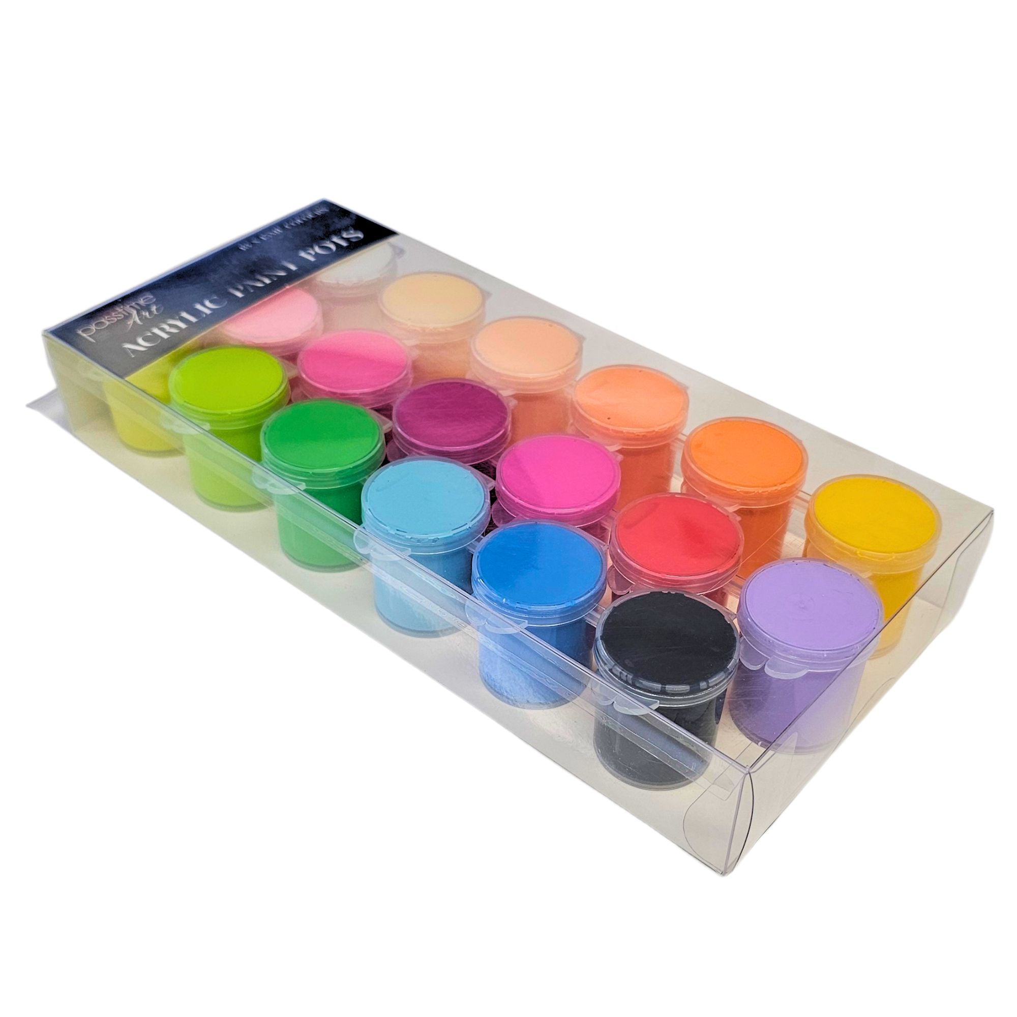 Platinum Art Acrylic Paints 15ml S/18