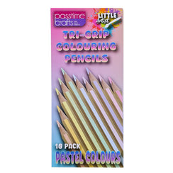 Artist Novice Tri-Pencils/Pastels Pkt 10