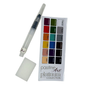 Platinum Art Aqua/Paint Palette W/Grip S/21
