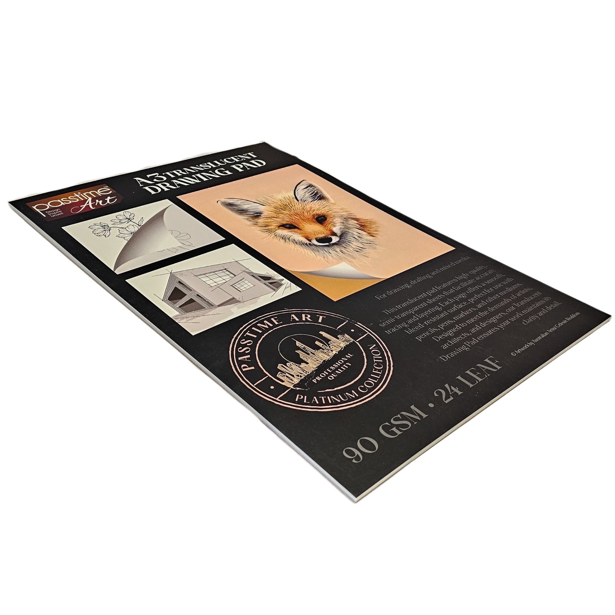 Platinum T/lucent Paper A3 90GSM 24lf