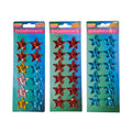 Gemstones Stars Lrg S-Adhes 3-Ast Pkt 12