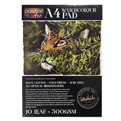 Platinum W/Colour Pad A4 300GSM 10lf