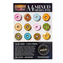 Platinum Mixed-Media Pad A4 250GSM 10lf