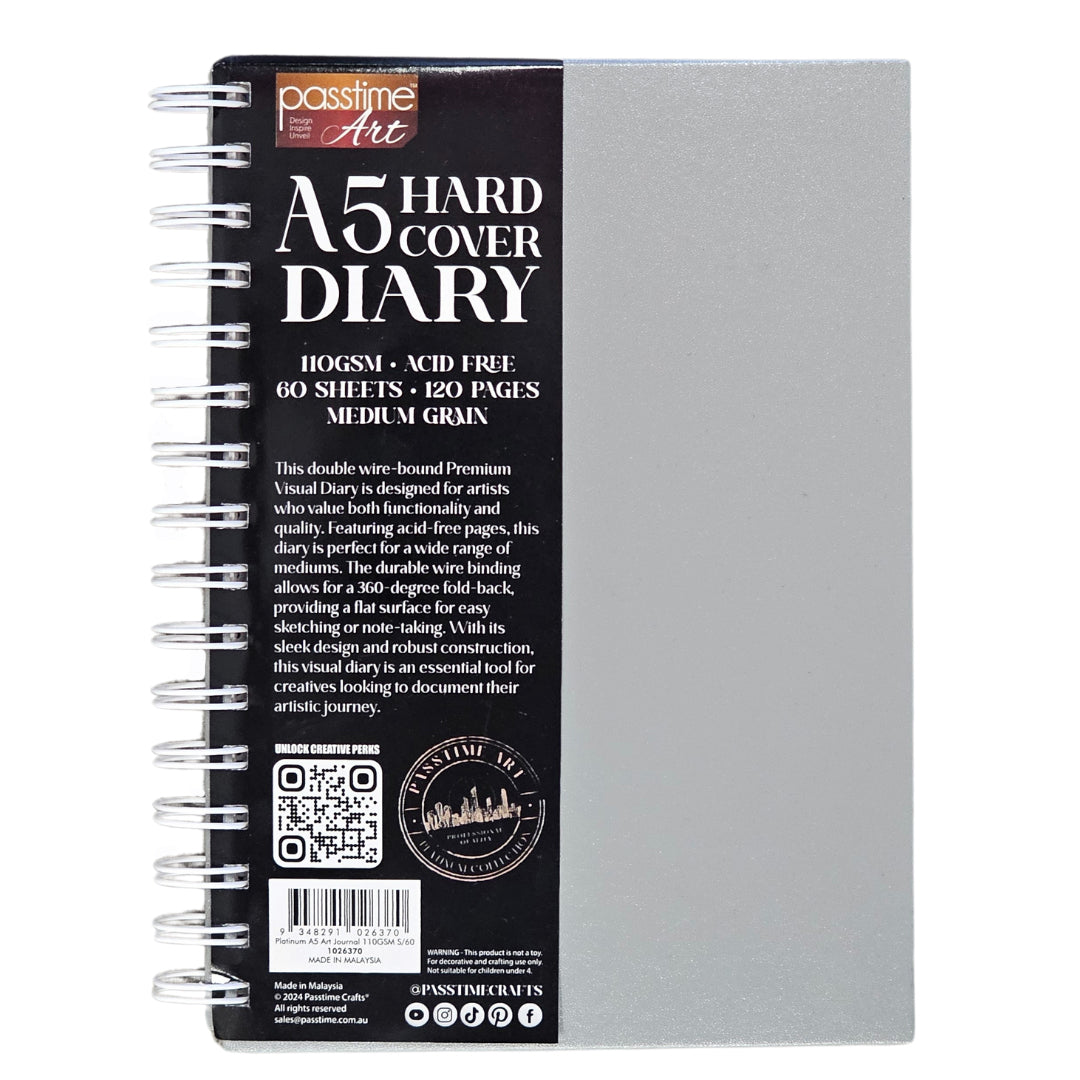 Platinum A5 Art Journal 110GSM S/60