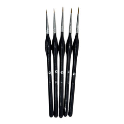 Platinum Taklon Brushes Fine Detail S/5