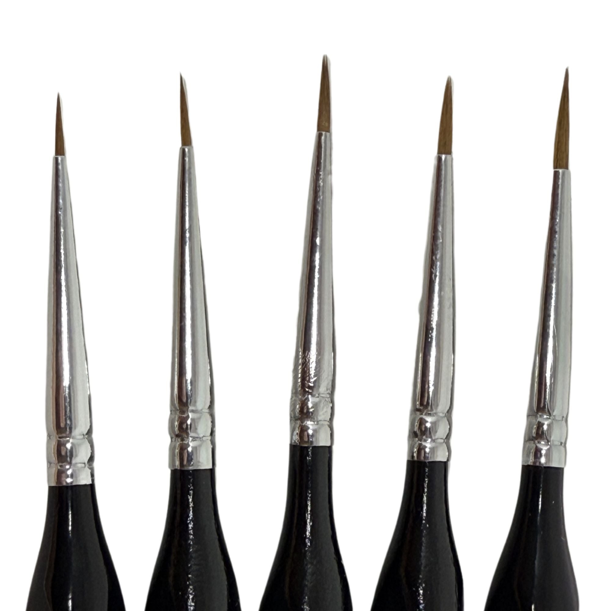 Platinum Taklon Brushes Fine Detail S/5