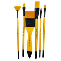 Platinum Taklon Brushes Sfumato S/6