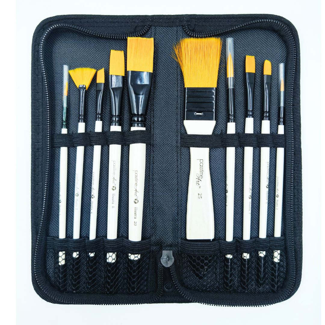 Platinum Taklon Brush Set Illustra S/11