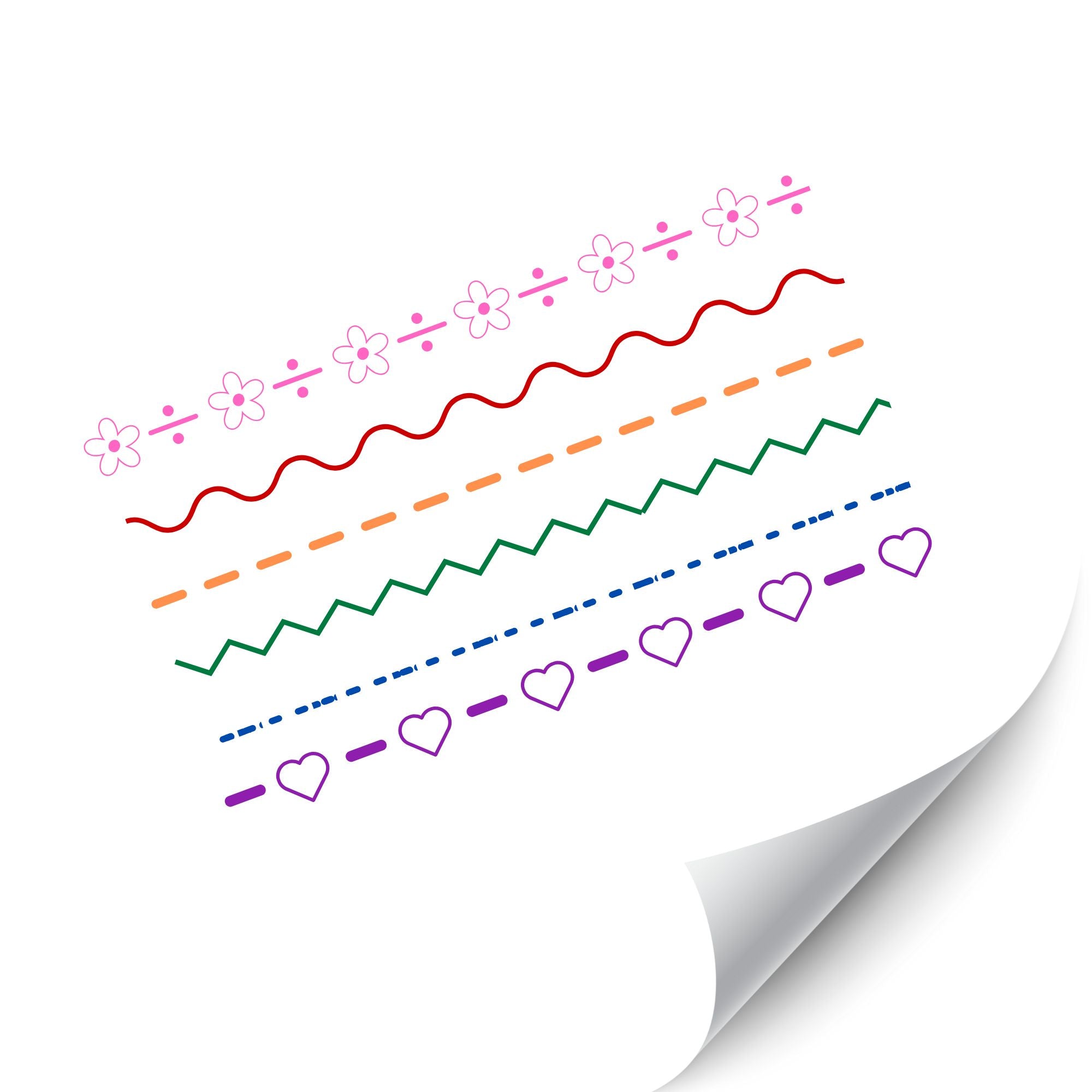 Pattern Roller Ink Pens