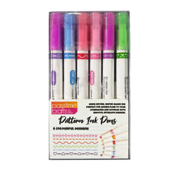 Artist Pattern Roller Ink Pens Pkt 6