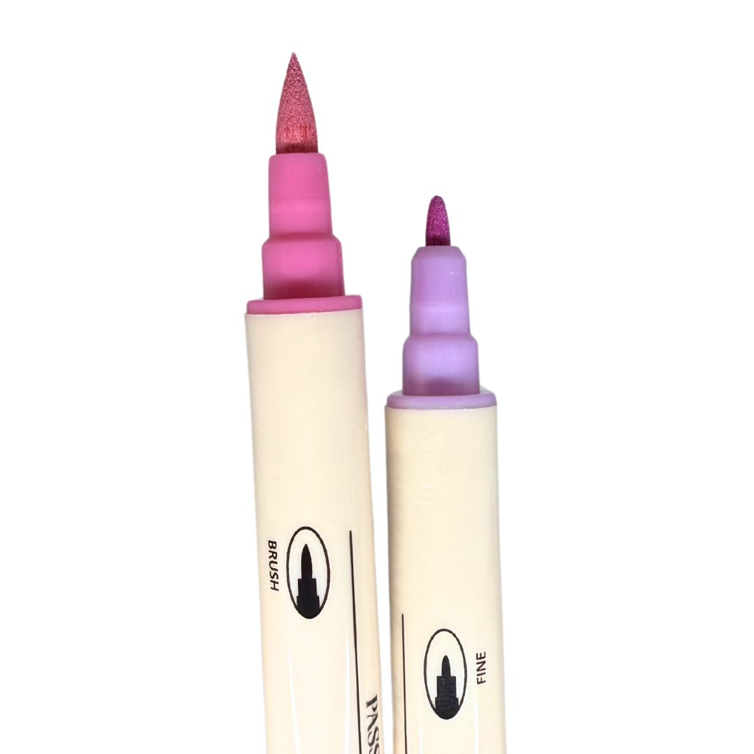 Platinum Dual-Tip Acrylic Pro Markers S/24
