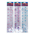 Gem/Pearl Borders S/Adhs Pastel 3-Ast