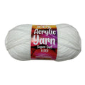 Passtime Acrylic Yarn 100g -White