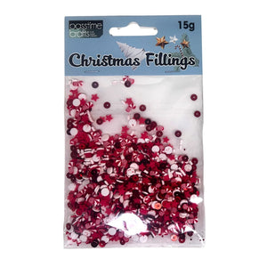 Xmas Sequins-Fillings 15g 2-Ast