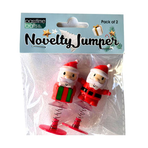 Xmas Novelty Jumping Character Pkt 2