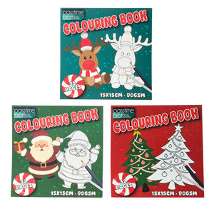 Xmas Colouring Book 15x15cm 80gsm 32pg