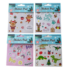 Xmas Sticker Book Minis 4-Ast S/5