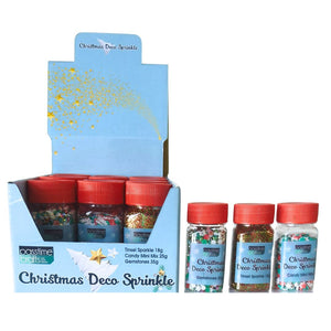 Xmas Filling/Deco/Sprinkle Multi 3-Ast