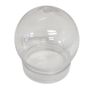 Xmas DIY Clear Fillable Snowglobe 8cm