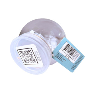 Xmas DIY Clear Fillable Snowglobe 8cm