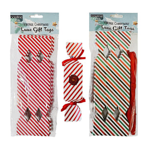 Xmas BonBon Fillable/Rib 2-Ast Pkt 10