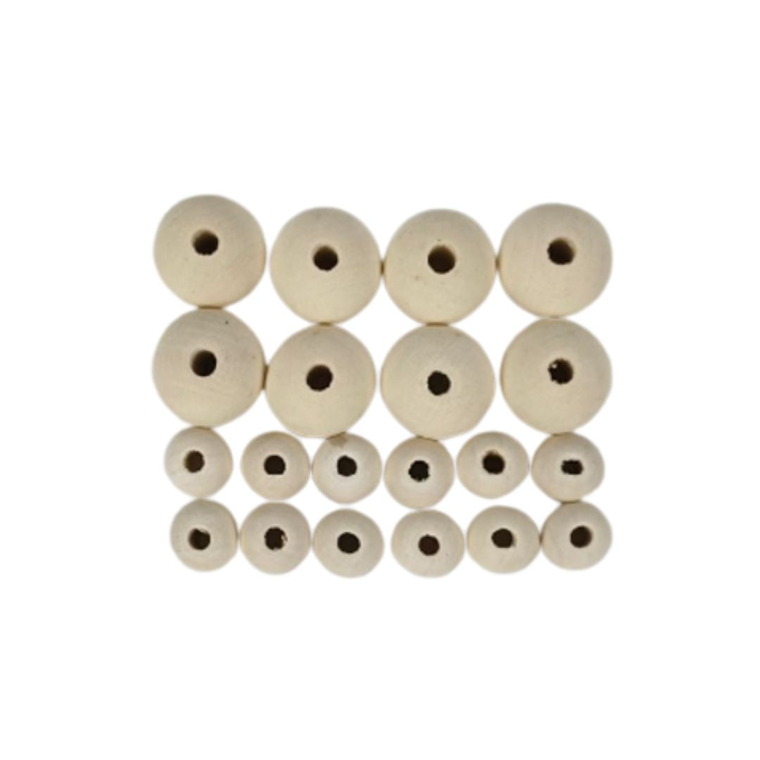 Wooden Beads Pack of 20