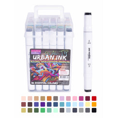 Dual Tip Alcohol Markers Pkt 36 Ast