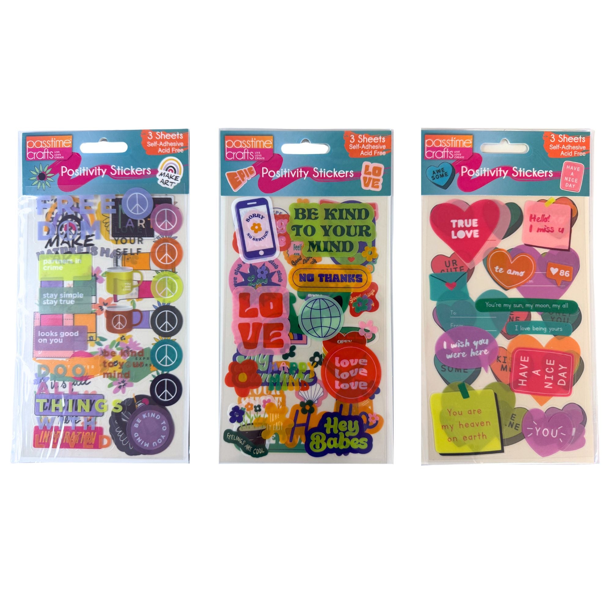 Positivity Stickers