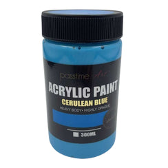 Platinum Acrylic Paint 300ml - Cerulean Blue