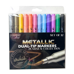 Metallic Art Markers Dual-Tip