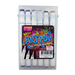 Dual-Tip Alcohol Brush Markers