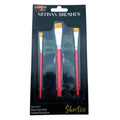 Platinum Shorties Artist Brushes Pack of 3