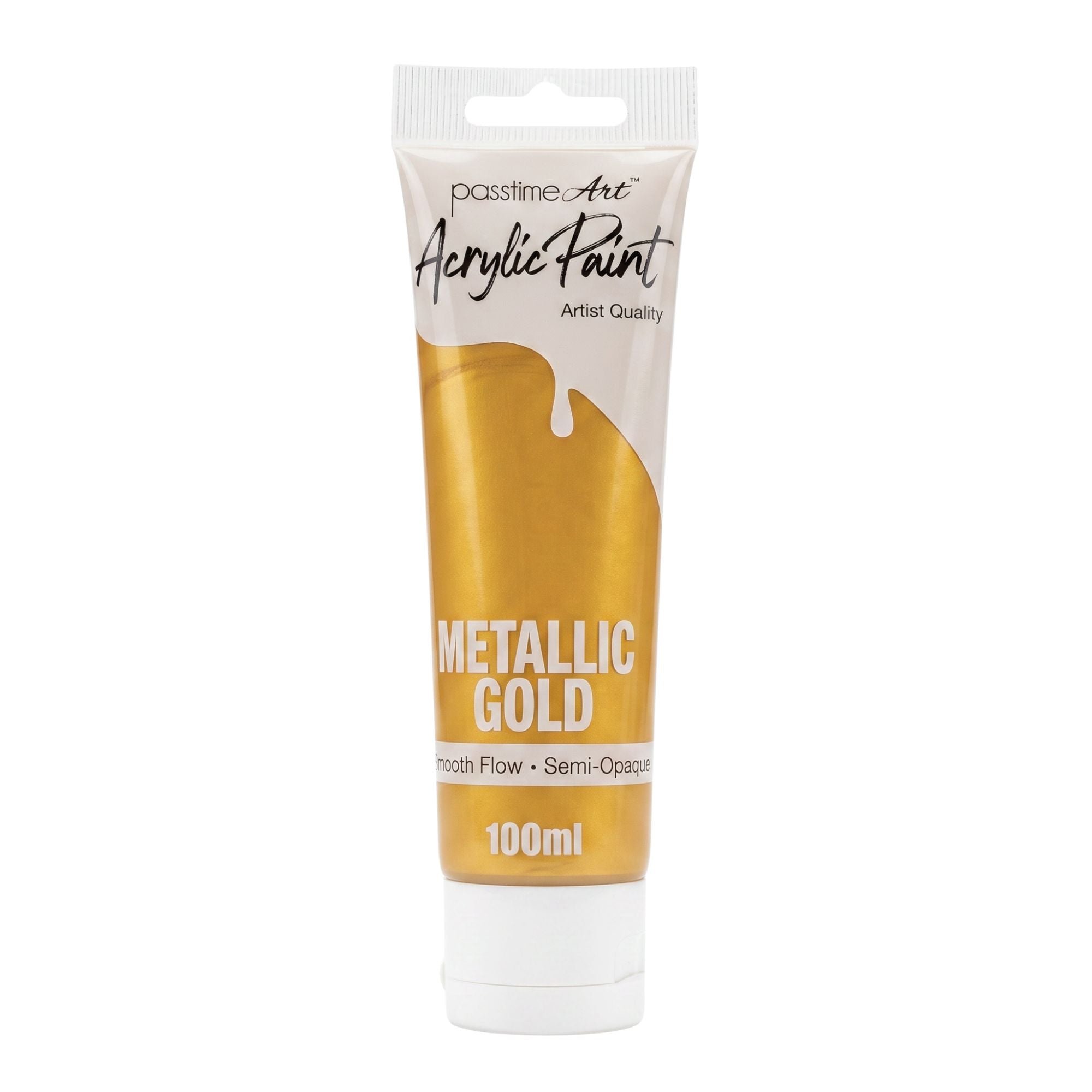 Acrylic Paint 100ml - Metallic Gold