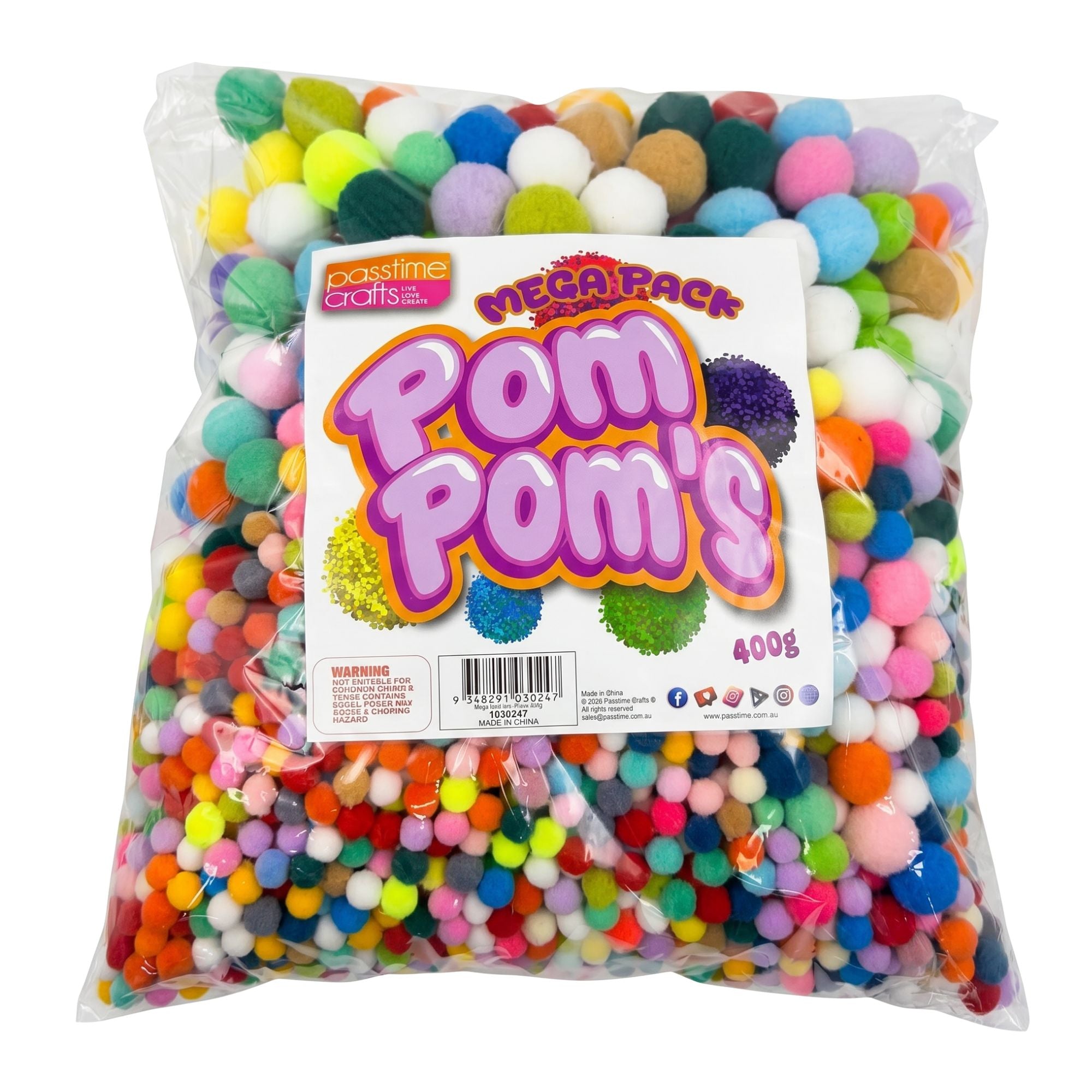 Mega Pom Pom's Multi Set 400g