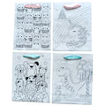 DIY Colour In Kraft Bag