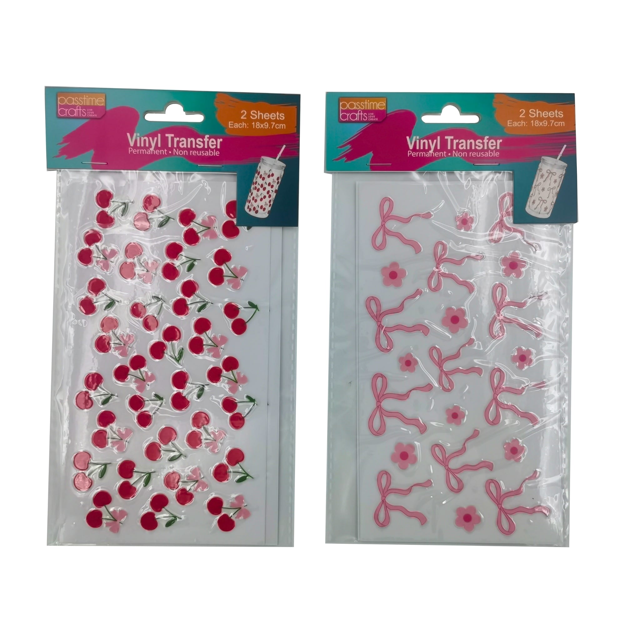 Vinyl Transfer Sheets 2 Pack
