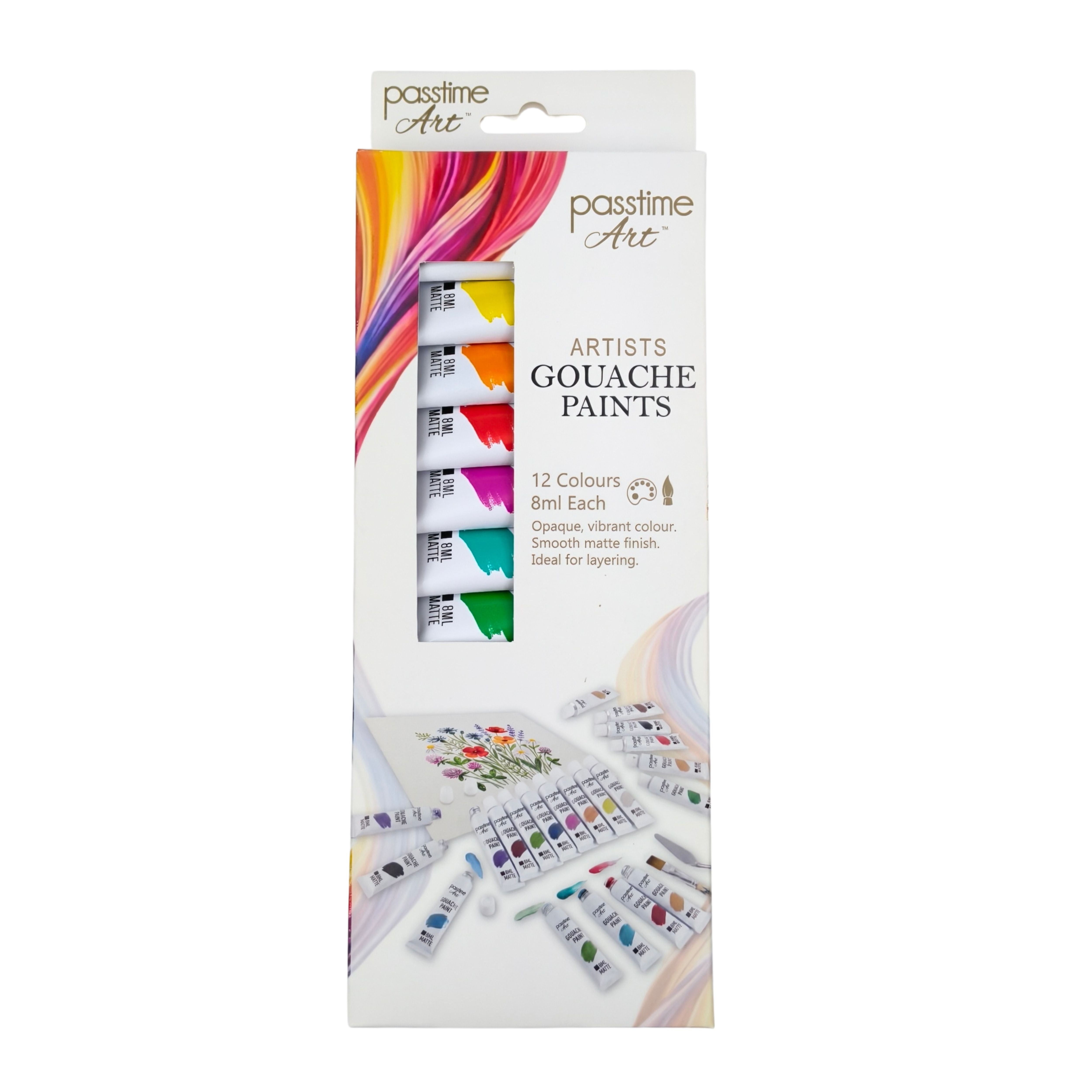 Gouache Paints Set of 12