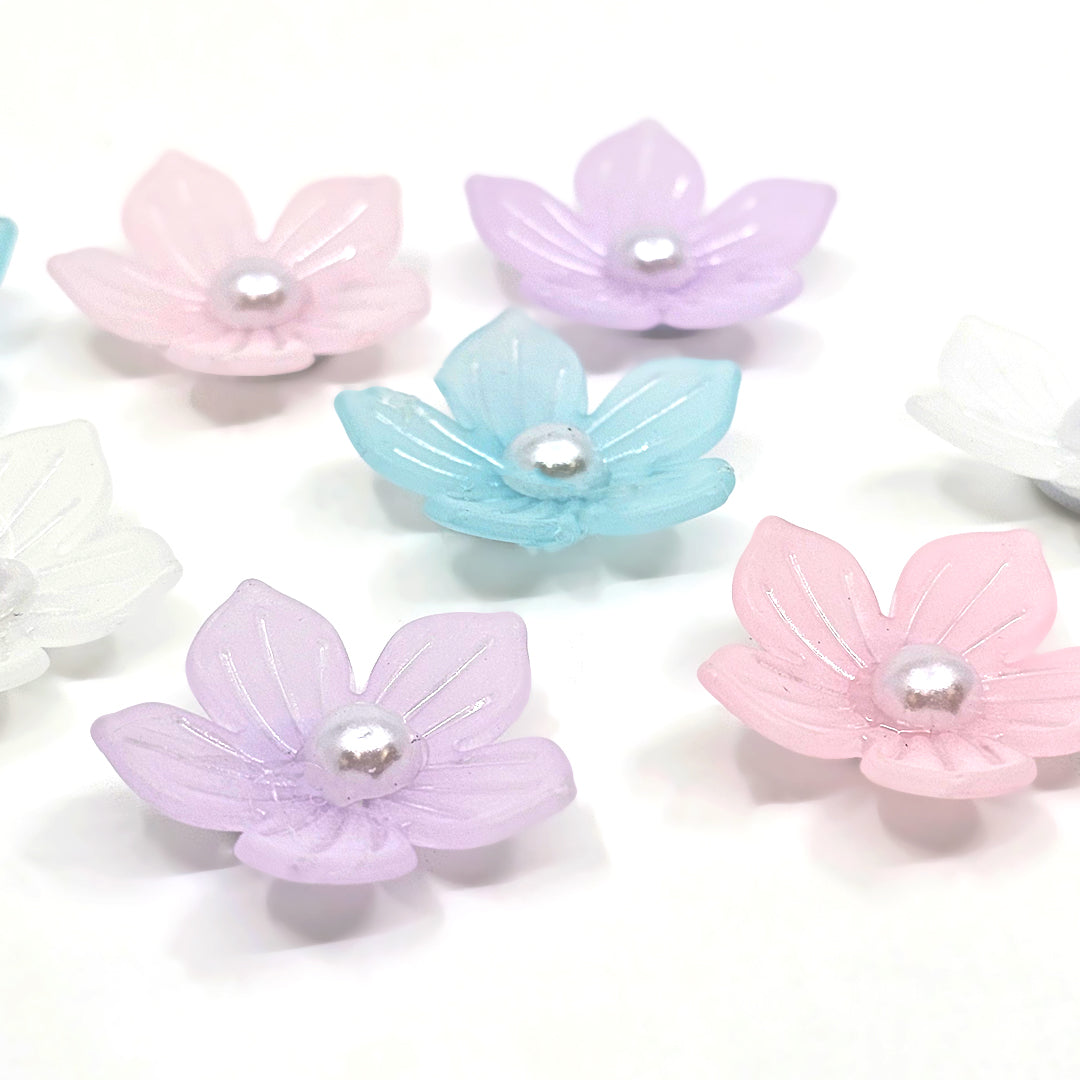 Acrylic Flower Gems