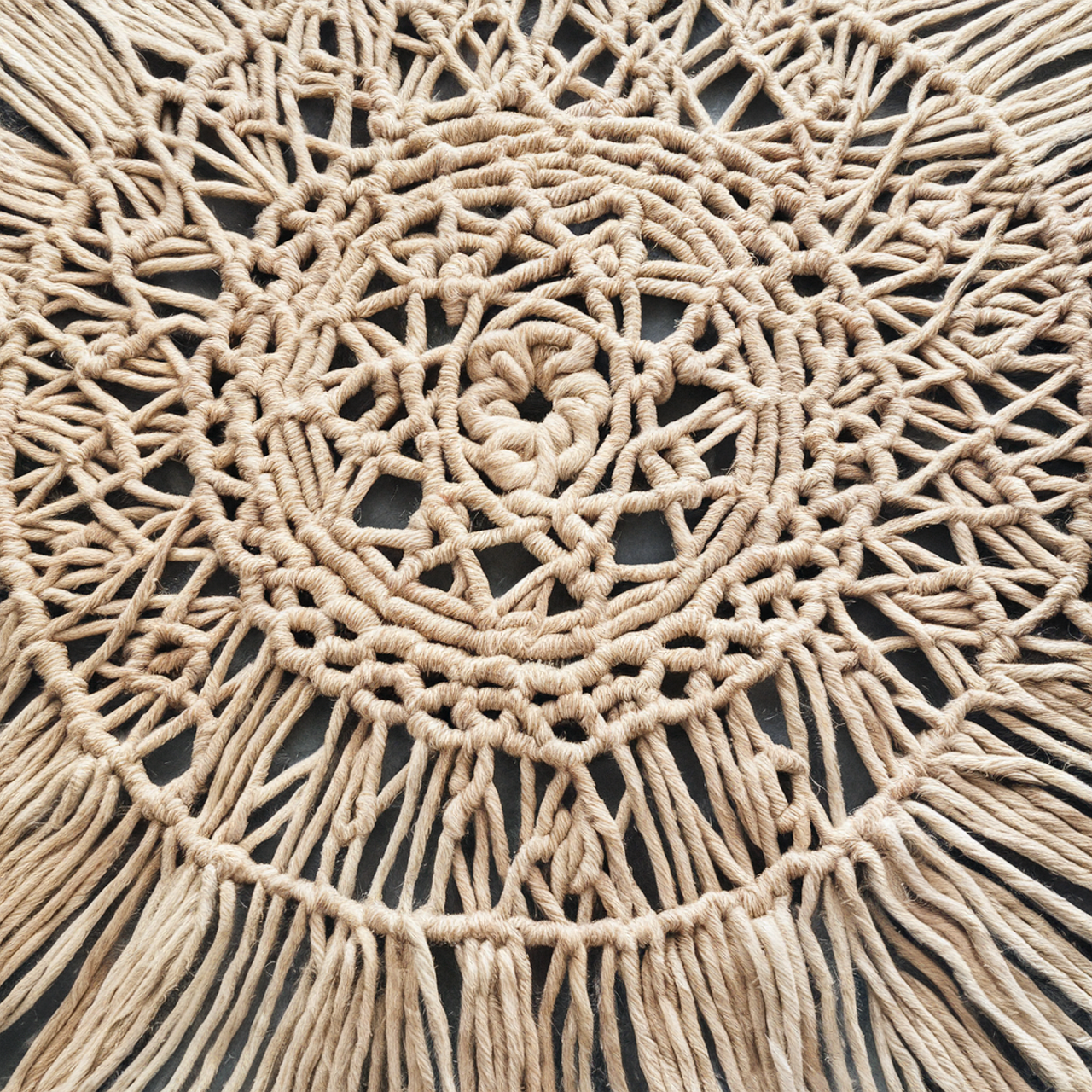 Macrame Cord 600g 16m - 10mm Natural