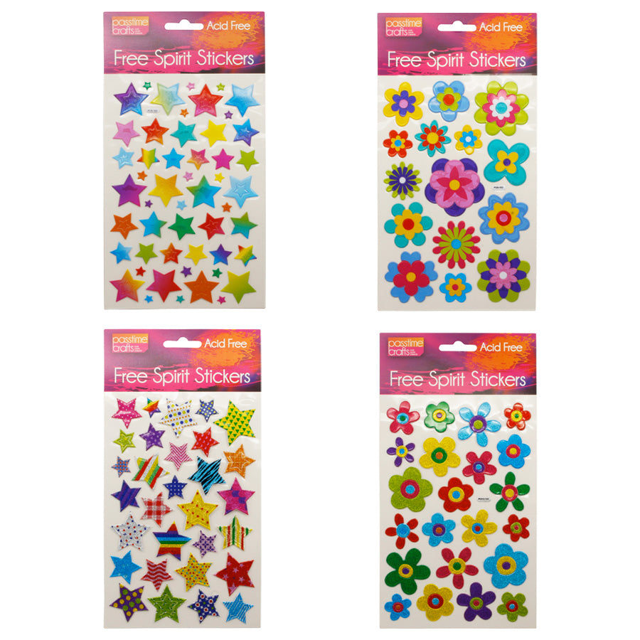 Retro Stickers 18cm – Passtime Crafts